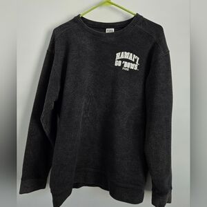 PINK VS University of Hawaii Ribbed Long Sleeve - Medium